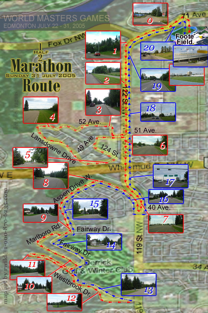 Feel free to email the link to this map to other Marathon runners...